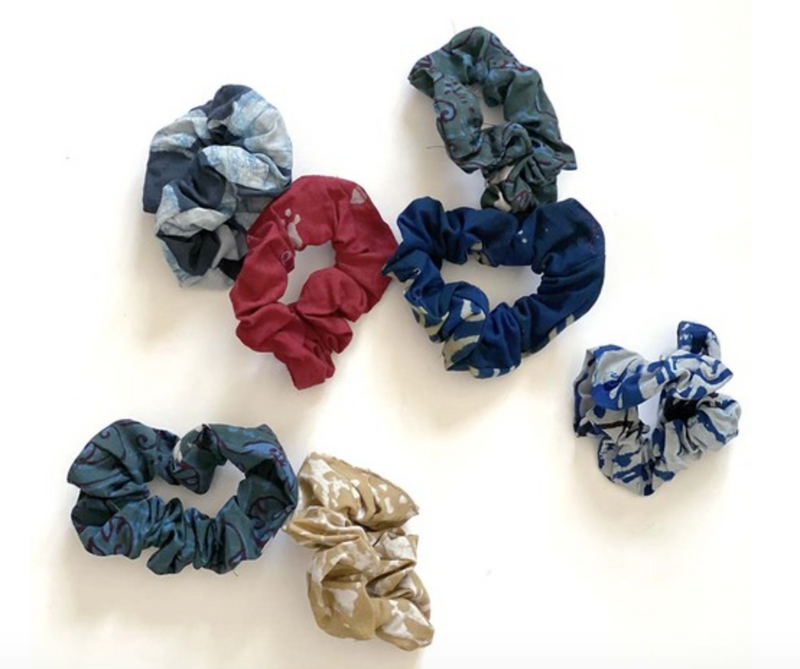 Cotton Scrunchie Set of Two