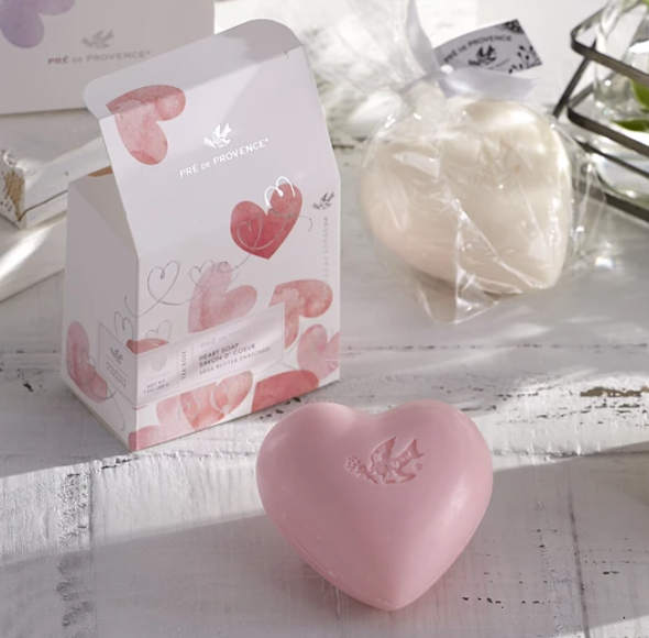 Heart Soap Gift Box - Tea Rose