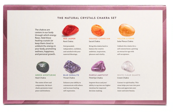 The Natural Crystals Chakra Collection