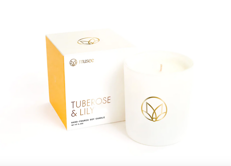 Tuberose & Lily Soy Candle