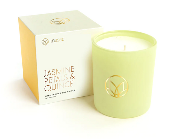 Jasmine Petals & Quince Soy Candle