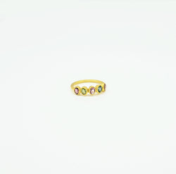 Gemstonelit Ring Gold
